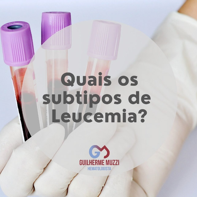 Quais Os Subtipos De Leucemia Guilherme Muzzi